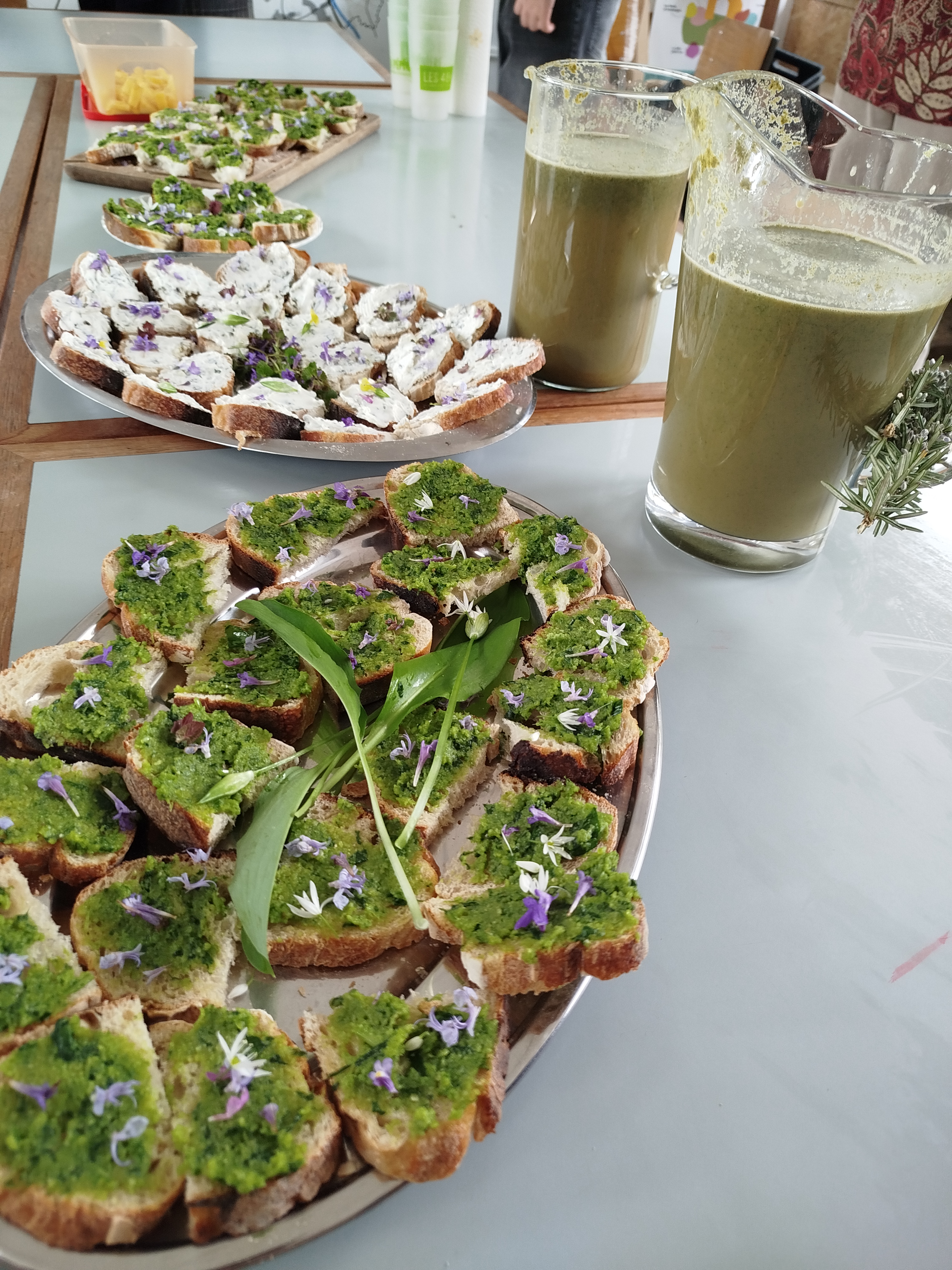 Pesto d'ail des ours & jus · 1er avril 2026